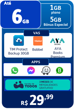 TIM Black 30GB